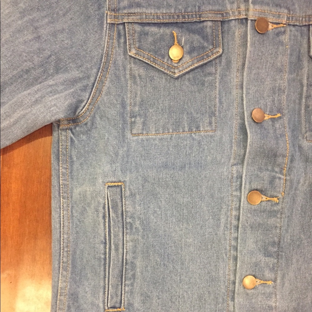 High Heels Suicide Becca Glow Gang denim jacket S - Picture 4 of 6